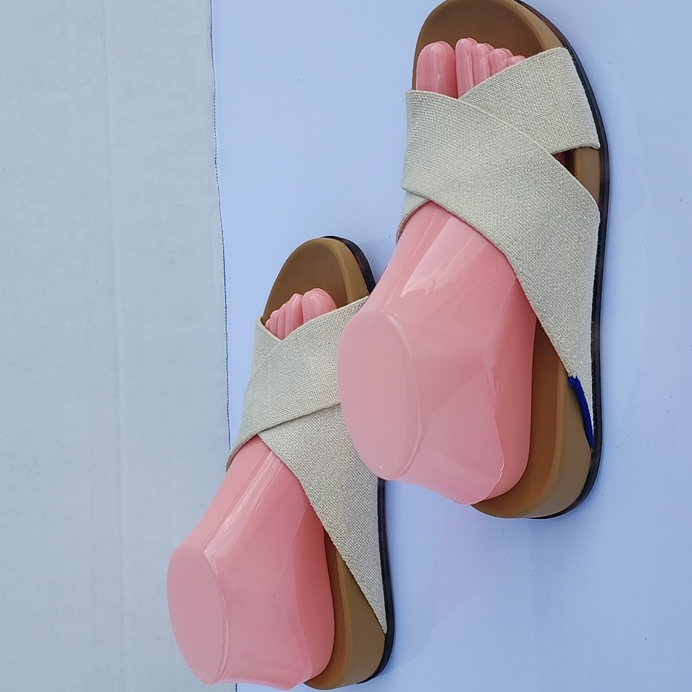 Rothy's Weekender Slide in Cream